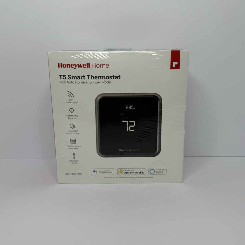 Honeywell Home T5 Smart Thermostat RCHT8610WF2006 Black Brand New Sealed